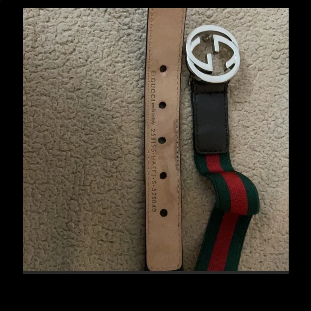 Bundle Gucci kids belts qty 3 size small 2 girls belts 1 boys or unisex